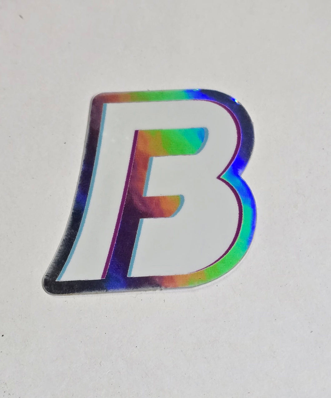 Holographic New Logo BF Sticker