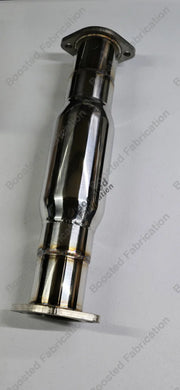 Evo 8/9 Resonated Race Pipe (Bottle Style)